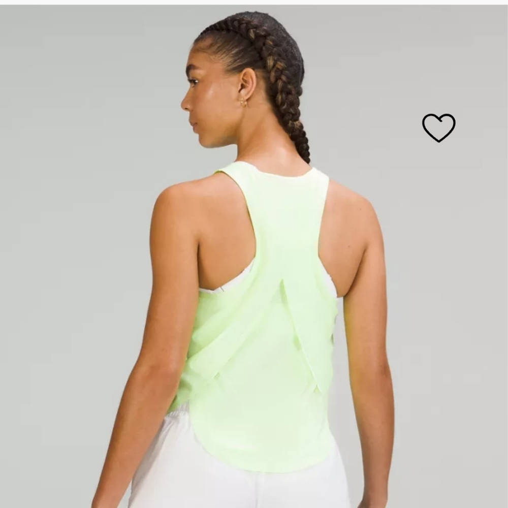Lululemon swift ventilated racerback running tabk